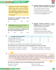 Süper Combo Türkçe 6. Sınıf Soru Bankası