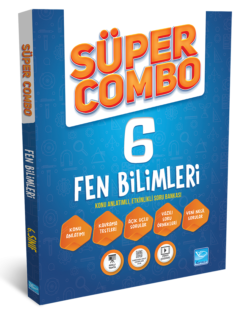 Süper Combo Fen Bilimleri 6. Sınıf Soru Bankası
