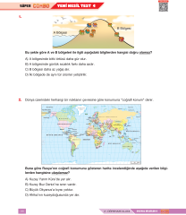 Süper Combo Sosyal Bilgiler 6. Sınıf Soru Bankası