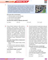 Süper Combo Sosyal Bilgiler 6. Sınıf Soru Bankası