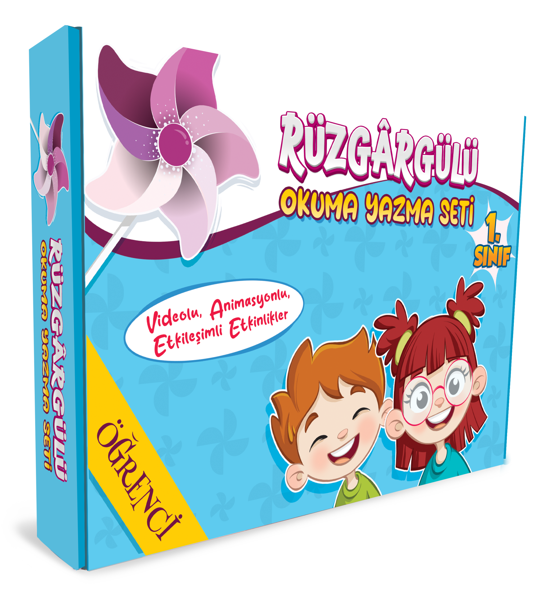 1. Sınıf Rüzgargülü Okuma Yazma Seti