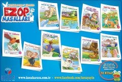 Ezop Masalları (10 Kitap)