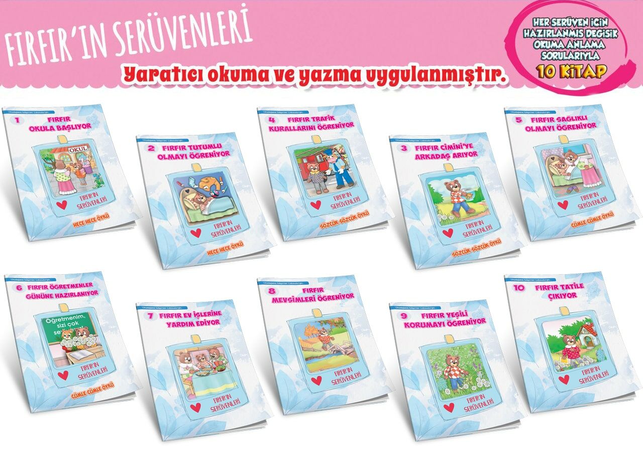 Fırfır'ın Serüvenleri Dizisi (10 Kitap)