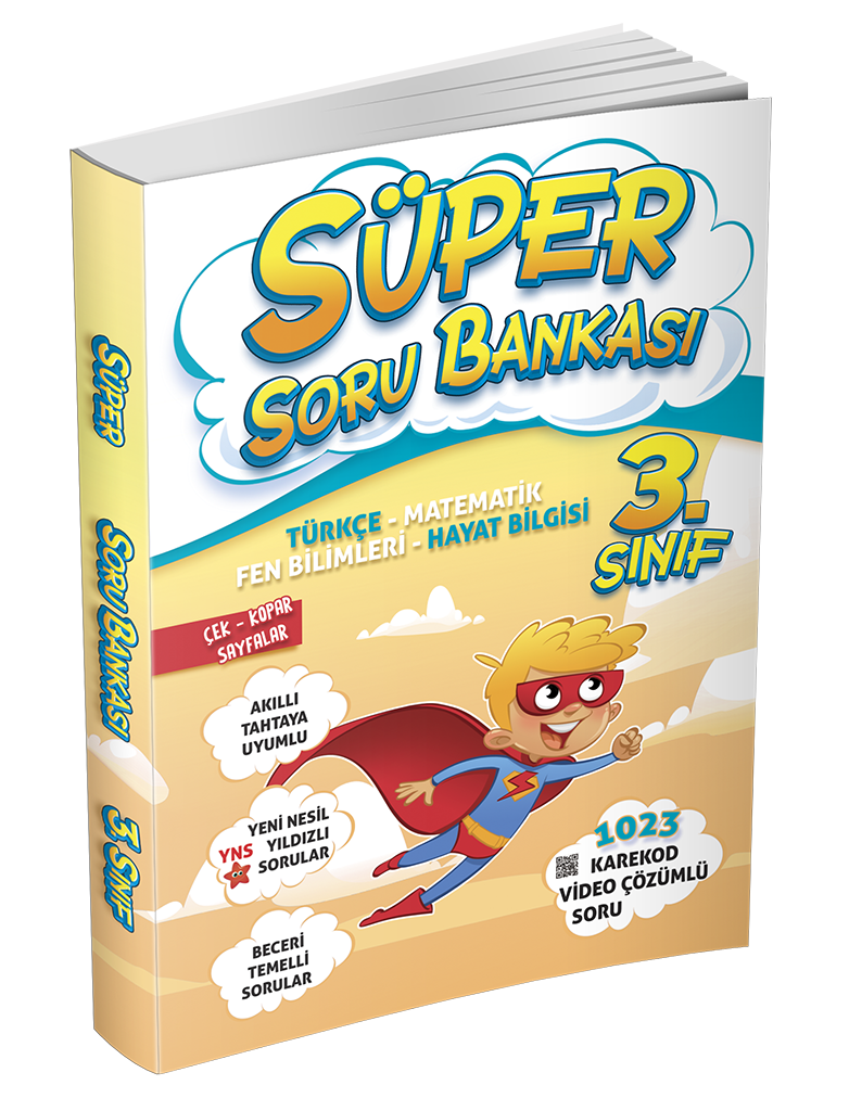 3. Sınıf Süper Soru Bankası (Tüm Dersler)