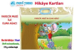 Farecik Muzi ile Elma Ağacı Hikaye Kartı (3-4-5 Yaş)