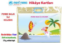 Pembe Balık ile Kelebek Hikaye Kartı (3-4-5 Yaş)