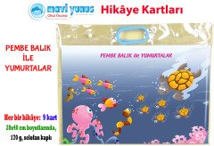 Pembe Balık ile Yumurtalar Hikaye Kartı (3-4-5 Yaş)