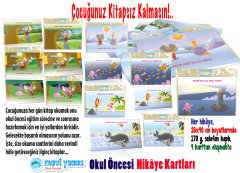 Hikaye Kartları Seti (8 Ayrı Kitap) (3-4-5 Yaş)