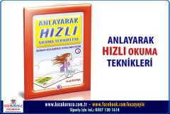 Anlayarak Hızlı Okuma Teknikleri Kitabı