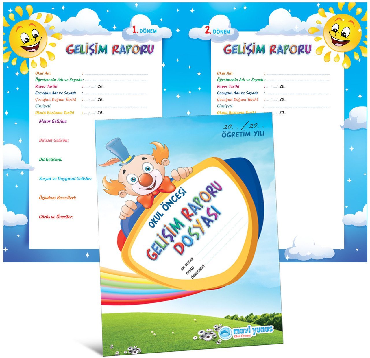 Okul Öncesi Gelişim Raporu Dosyası
