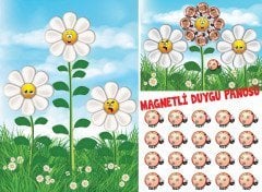 Magnetli Duygular Panosu ve Magnetli Kartları