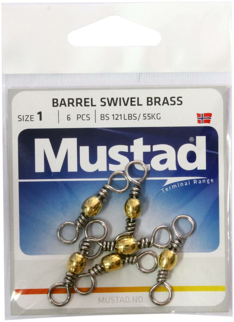 Mustad Brass Barrel 77210 B Fırdöndü