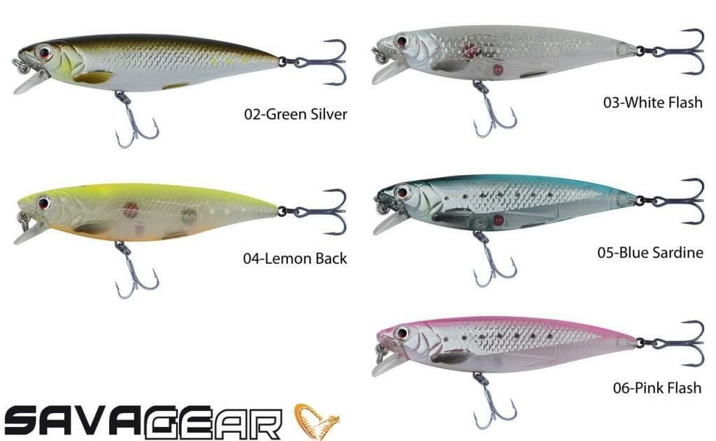 SAVAGE GEAR 3D Twitch Minnow 8cm 8,5g Suni Yem 06-Pink Flash