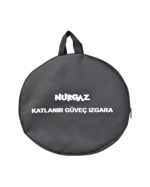 NURGAZ Katlanır Güveç Izgara Ekstra Izgaralı