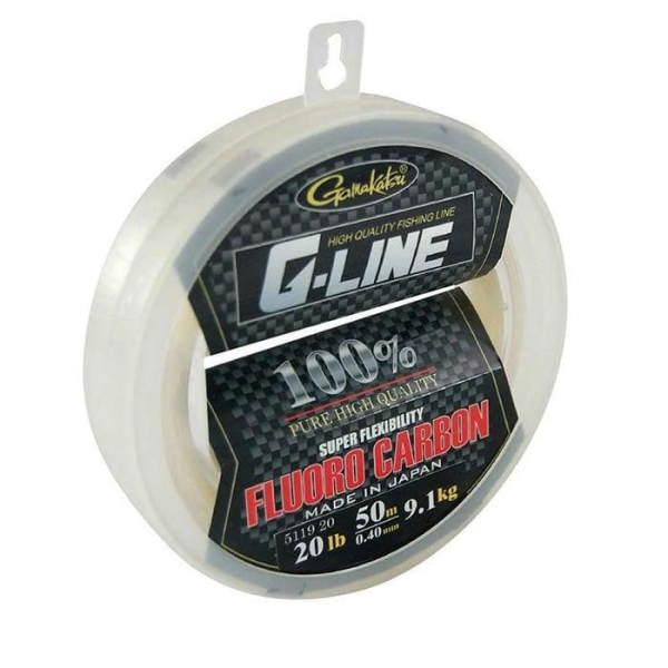 GAMAKATSU G Line F-Carbon iıgspool 1.10mm 50m 100lb