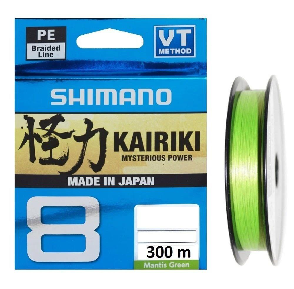 SHIMANO Kairiki 8 Mantis Green (Yeşil) 300m/0.420mm/46.7kg Misina