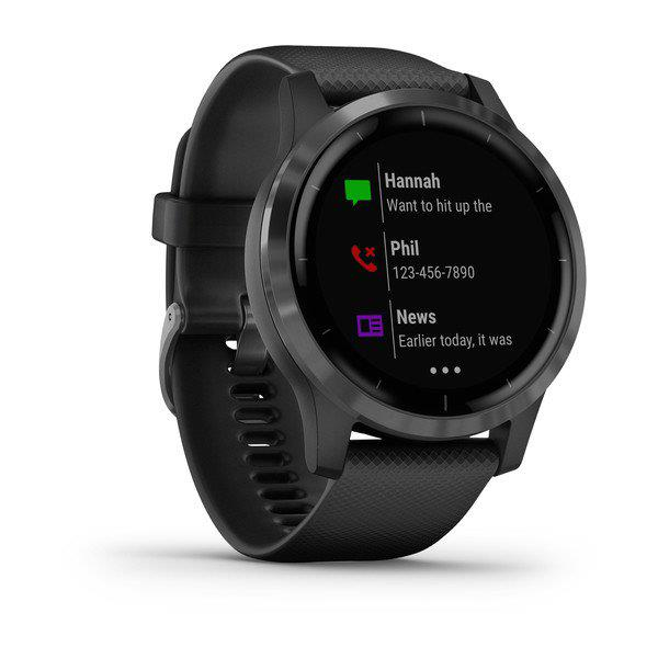 GARMIN Vivoactive 4 Siyah Akıllı Saat (Aktivite ve Takip Saati)