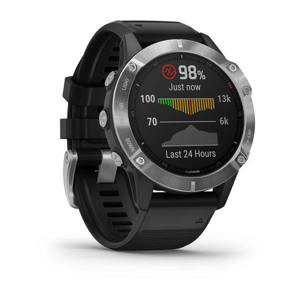 GARMIN Fenix 6 Gümüş Akıllı Saat (Multisport ve Triatlet Saati)