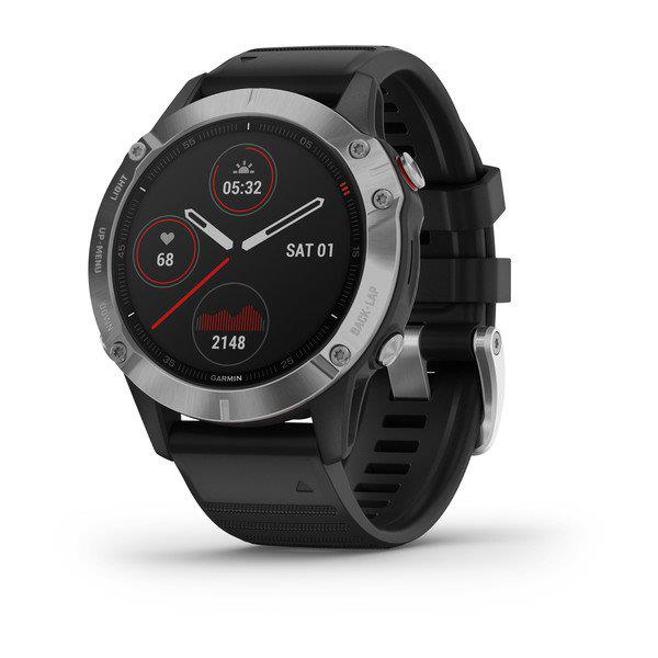 GARMIN Fenix 6 Gümüş Akıllı Saat (Multisport ve Triatlet Saati)