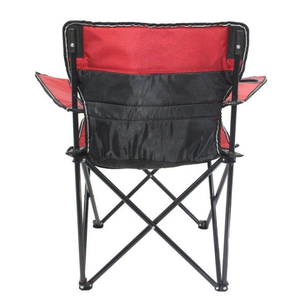 GRAY WOLF Quatro Bardaklı Katlanır Kamp Sandalyesi (Kırmızı)