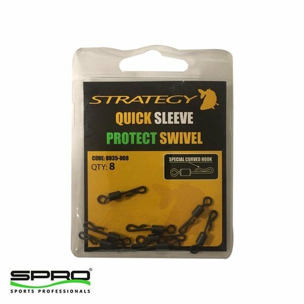 SPRO STRAT QC-SLEEVE PROTECT SWIVEL 1/8