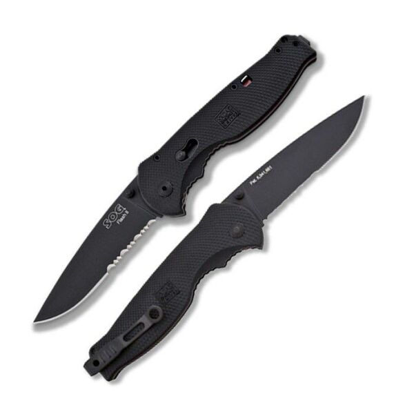 SOG TFSA-98 Flash 2 Düz ve Tırtıklı Bıçak