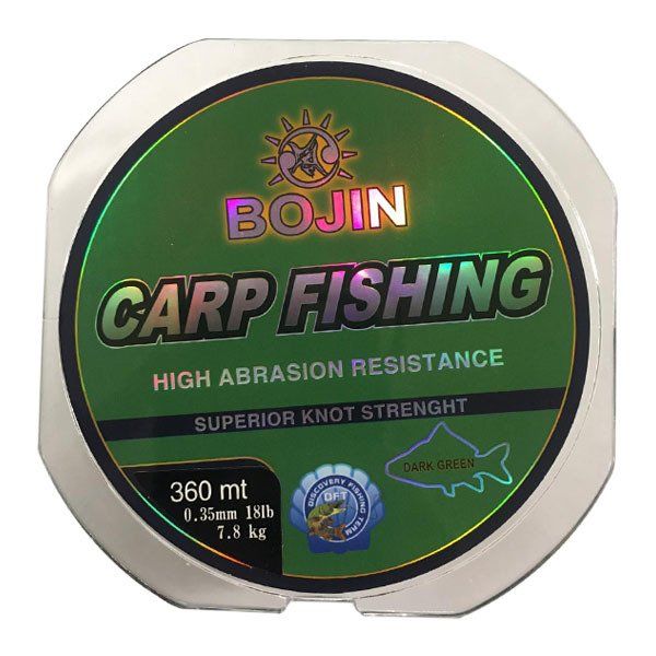 BOJIN Sazan Misinası 0.35 mm 360 m Yeşil