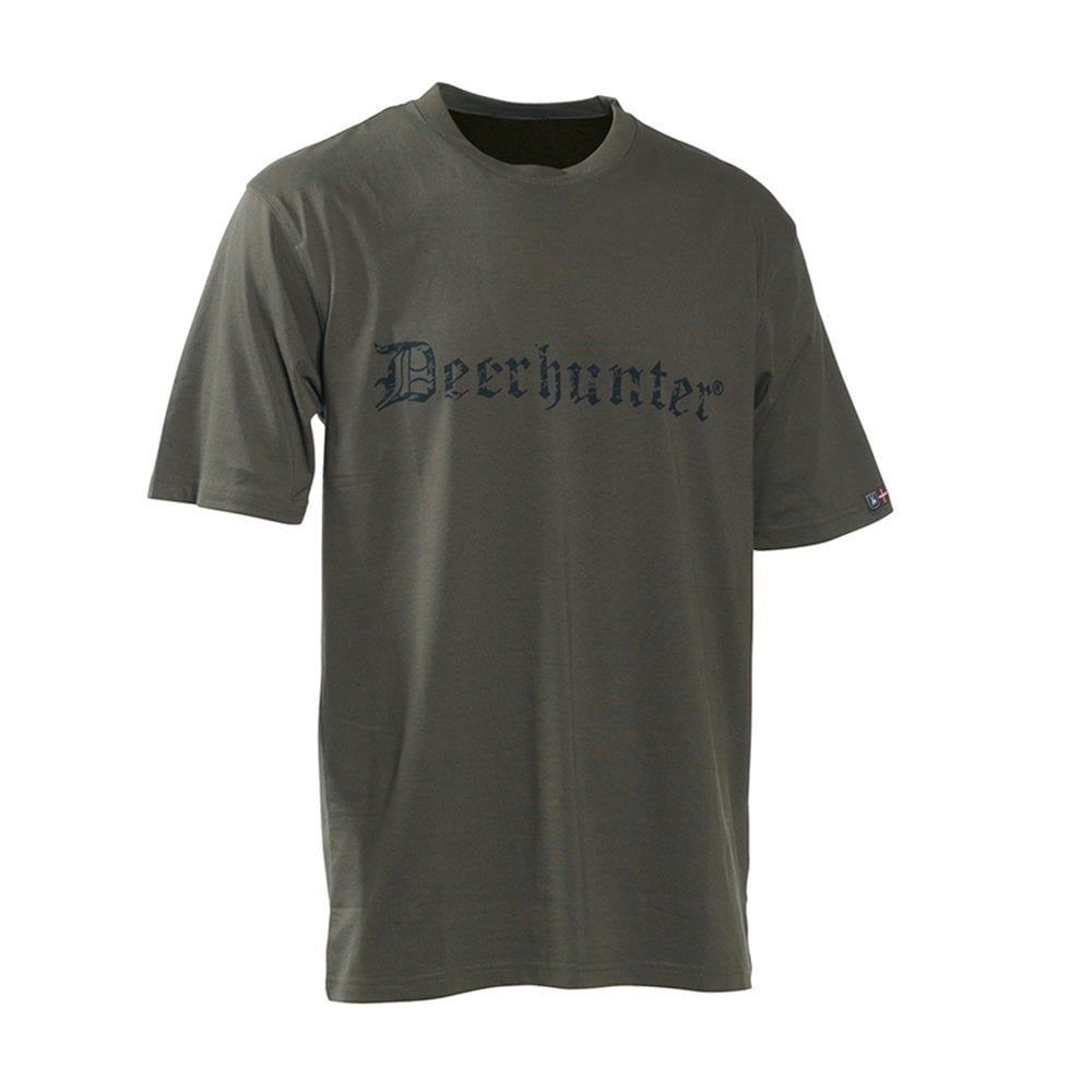 LOGO T-SHIRT S/S DEERHUNTER LOGO 378DH BARKGREEN M