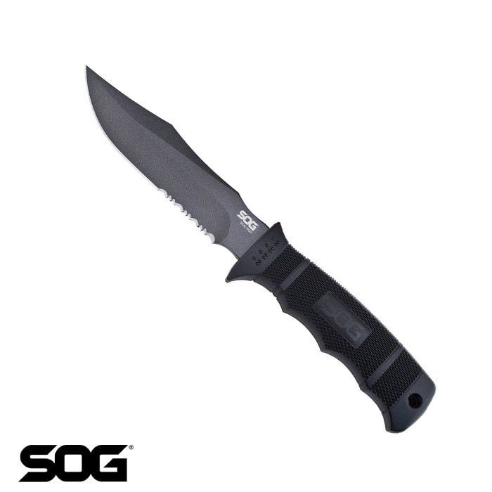 SOG M37N SEAL PUP - NYLON SHEATH TIRTIKLI BIÇAK