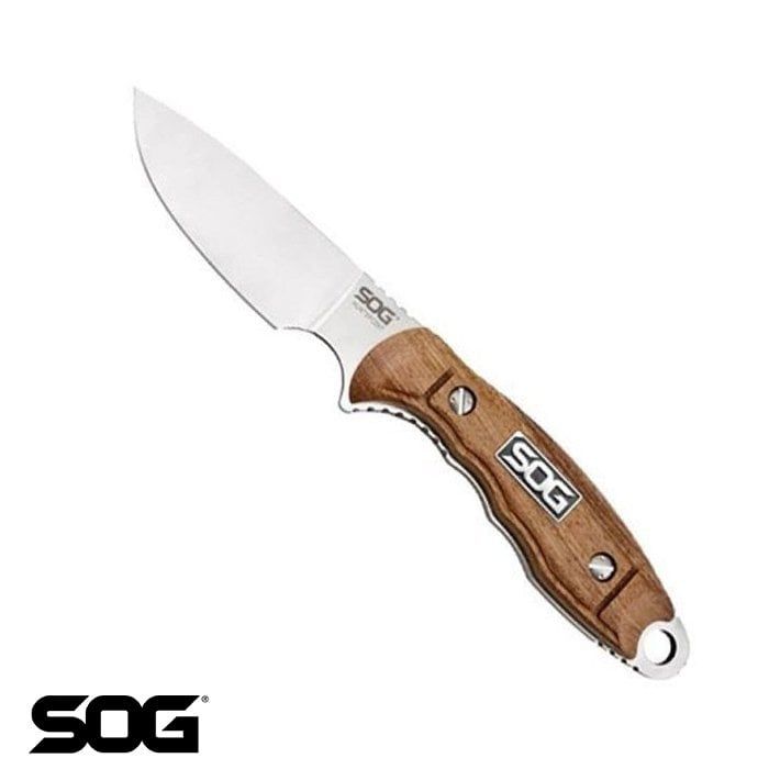 SOG GB1001 GAMBIT SHEEPSFOOT AHŞAP SAPLI BIÇAK