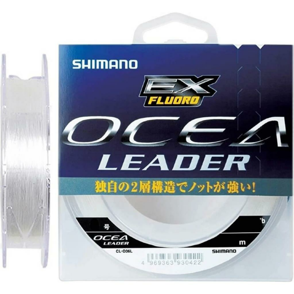 SHIMANO Ocea Leader EX Fluoro 100lb 50m 0.91mm Misina