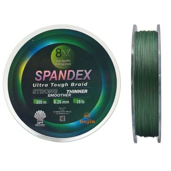 BOJIN 8X Spandex İp Misina 0.26 mm 300 m