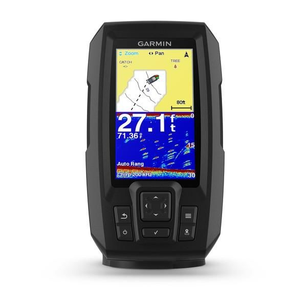 GARMIN Striker Plus 4  Siyah Balık Bulucu / GPS