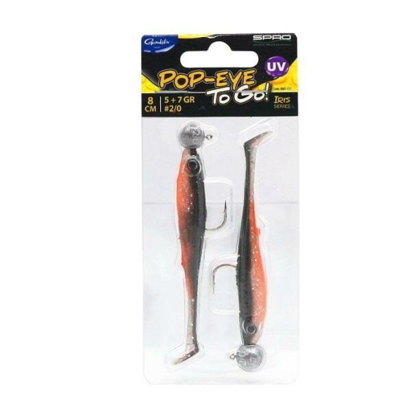 SPRO Pop-Eye To Go 8 cm UV Olive 5+7 G