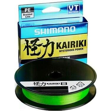 SHIMANO Kairiki 8 Mantis Green (Yeşil) 300m/0.280mm/29.3kg Misina