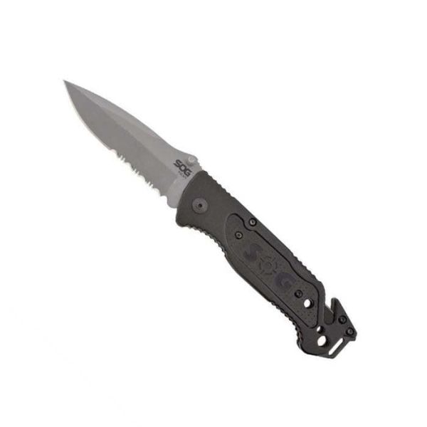 SOG FF-24 Tırtıklı Çakı Escape Bead Blasted