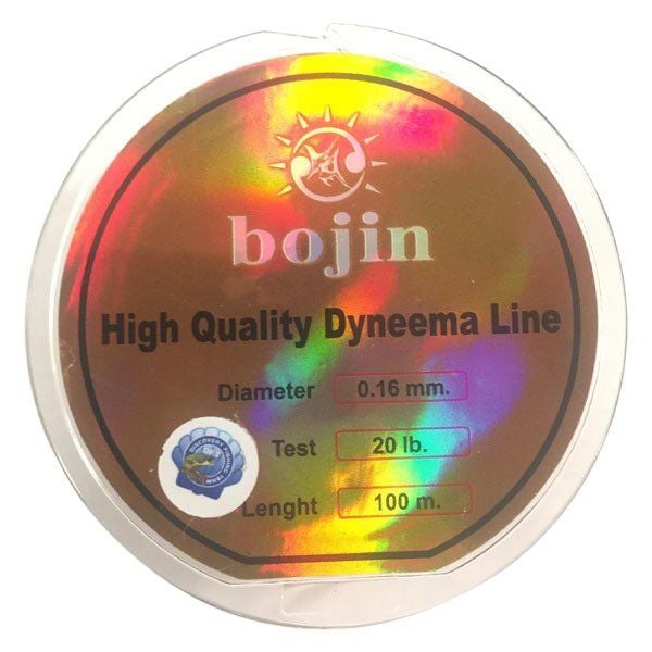 BOJIN Dyneema İp Misina 100 m - 0.16 mm Renk:Yeşil