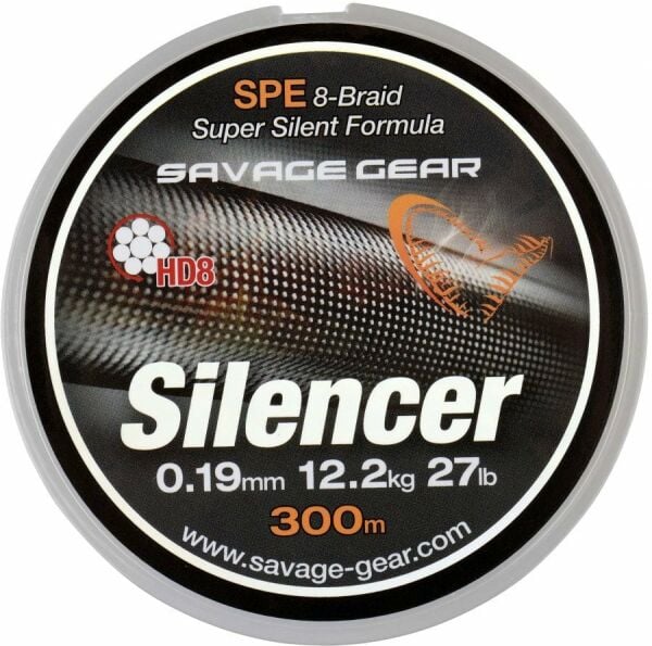 SAVAGE GEAR HD8 Silencer Braid 300 mt Green Örgü İp 0,36 mm