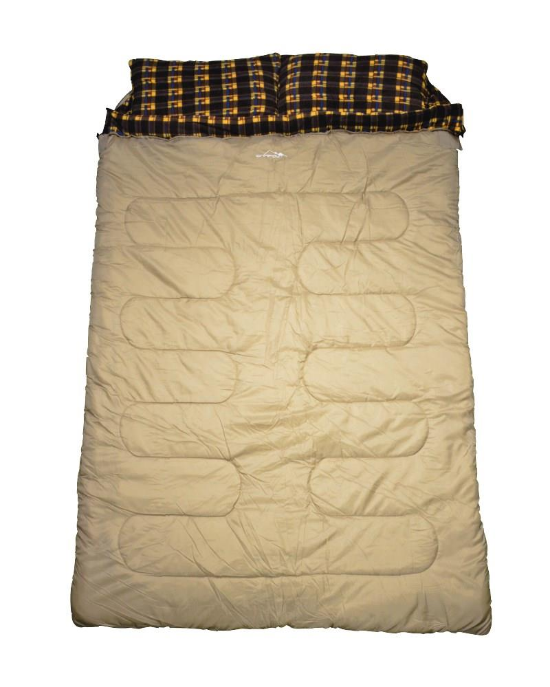 NURGAZ -20°/-10° Uyku Tulumu Campout Çift Kişilik 215 X 145 cm