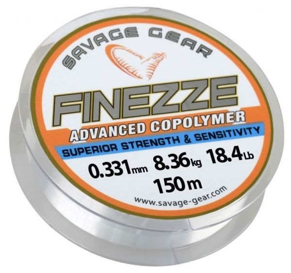 SAVAGE GEAR Finezze Mono 300 mt Clear Misina - 0,286 mm