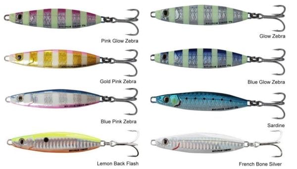 SAVAGE GEAR Psycho Sprat 60g Suni Yem - Glow Zebra