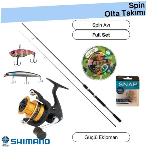 SHIMANO & DFT Spin Olta Takımı_0