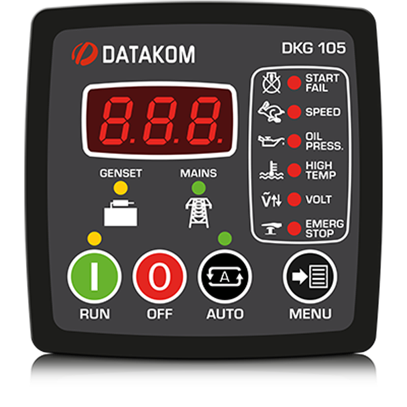 Datakom DKG105A Otomatik Transfer Cihazı Acil Stoplu