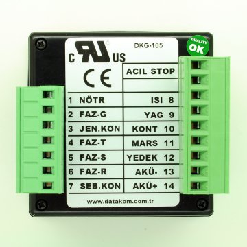 Datakom DKG105A Otomatik Transfer Cihazı Acil Stoplu