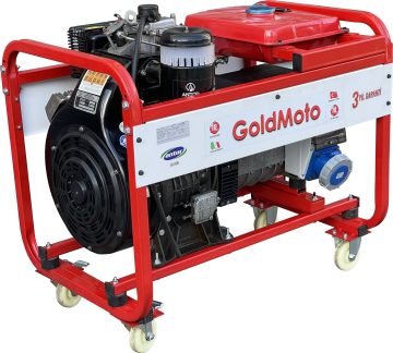 GoldMoto GM12TDJYA Dizel Jeneratör 12 kVA Trifaze Marşlı