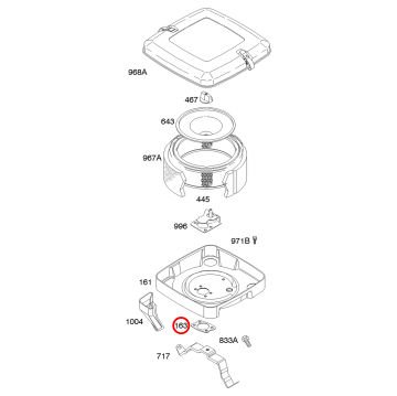 Briggs & Stratton Conta - Hava Filtre Alt Gövdesi İle Karbüratör Arası Vanguard 14Hp 16Hp 18Hp B692081