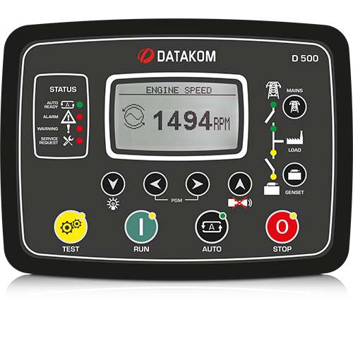Datakom D-500 Web Tabanlı Gelişmiş Jeneratör Kontrol Cihazı