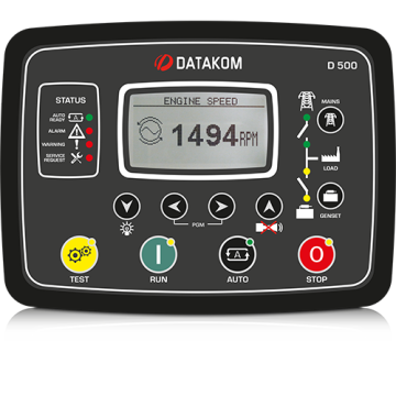 Datakom D-500 Web Tabanlı Gelişmiş Jeneratör Kontrol Cihazı
