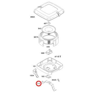 Briggs & Stratton Filtre Tespit Bağlantısı B692153