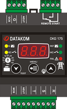 Datakom DKG-175 Ray Montajlı Transfer Kontrol Ünitesi